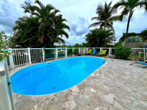 Villa Tropicale avec Piscine proche de Bois Jolan et des Plages